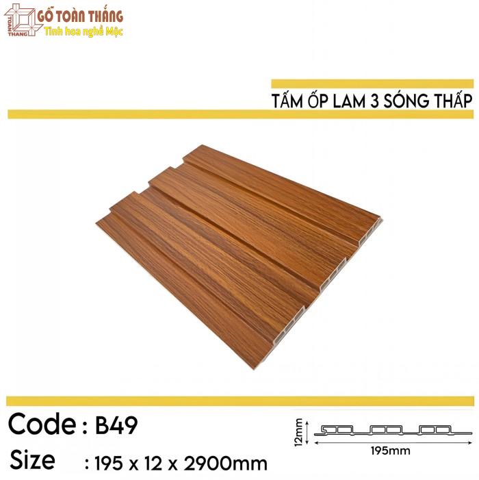 Lam 3 sóng thấp Homesky - B49 1 Lam 3 sóng thấp Homesky - B49