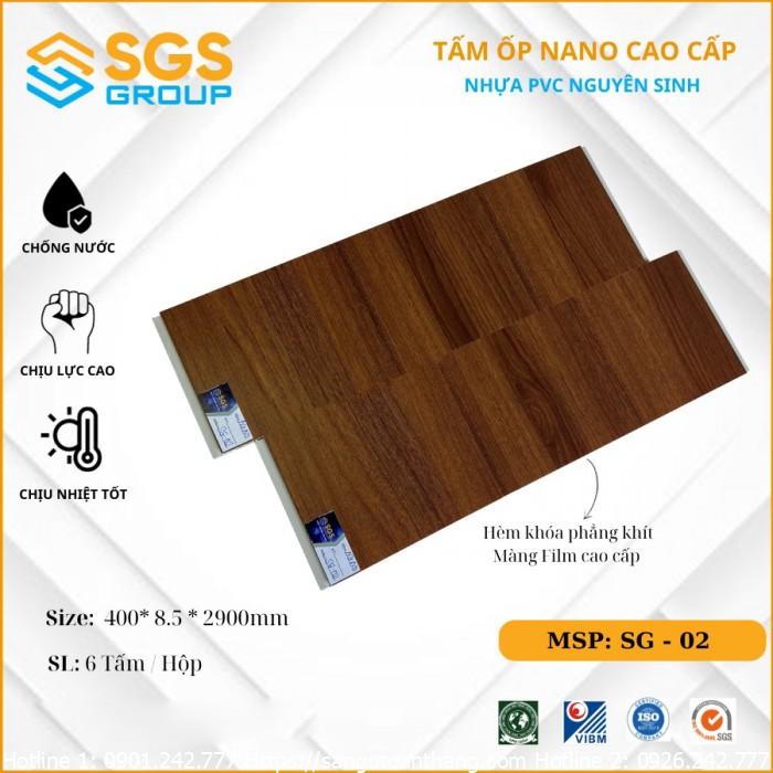 Tấm ốp Nano SGS-02 1 Tấm ốp Nano SGS-02