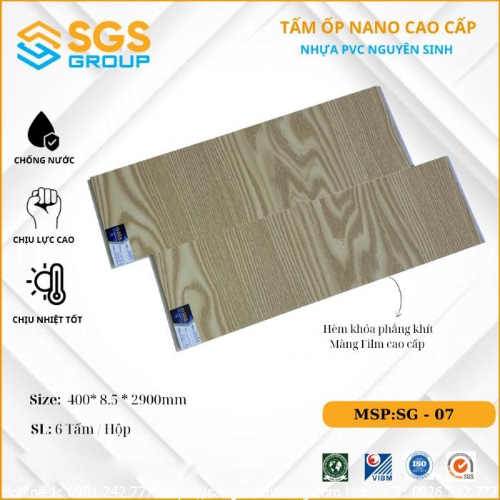 Tấm ốp Nano SGS-07 1 Tấm ốp Nano SGS-07