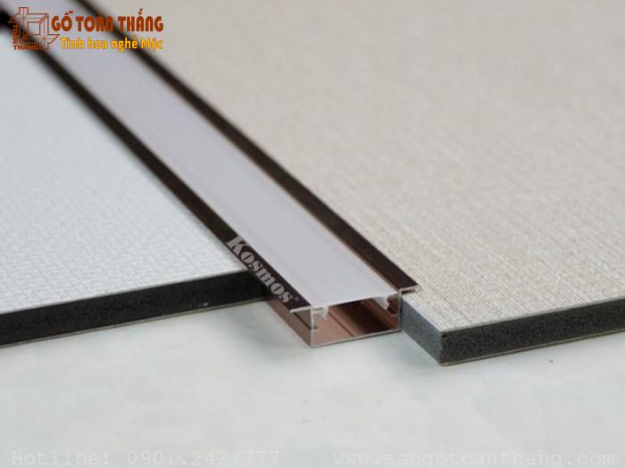 Nẹp nối chữ U Led màu Đen 2 Nẹp nối chữ U Led màu Đen - Ảnh 2