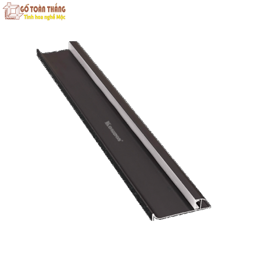 Nẹp nhôm chân tường Led màu Đen