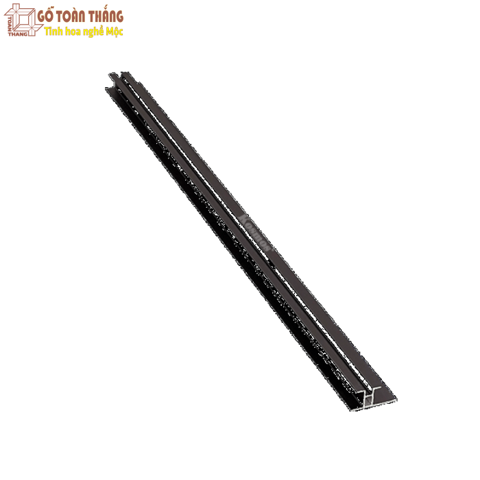 Nẹp nối chữ H có rãnh màu Đen 1 Nẹp nối chữ H có rãnh màu Đen