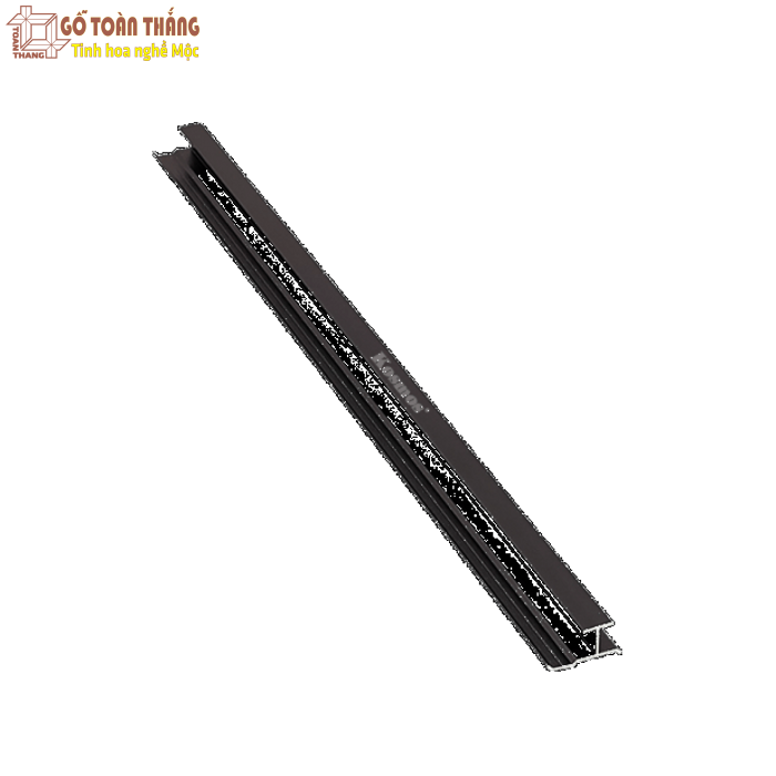 Nẹp nhôm chữ H màu Đen 1 Nẹp nhôm chữ H màu Đen