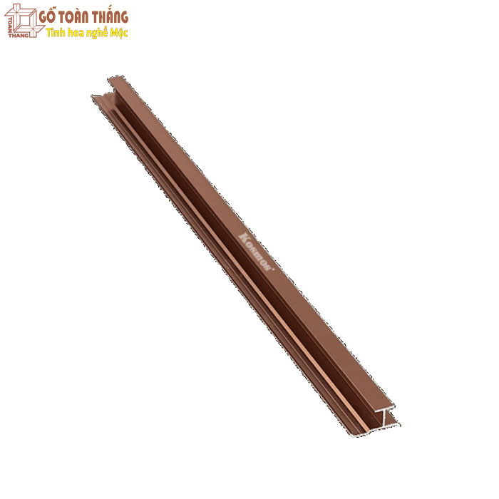 Nẹp nhôm chữ H màu Sâm panh 1 Nẹp nhôm chữ H màu Sâm panh