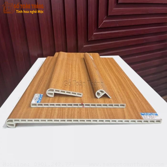 Cầu thang nhựa giả gỗ CTN-03 1 Cầu thang nhựa giả gỗ CTN-03