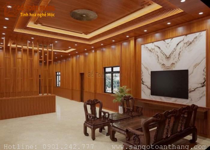 Gỗ Công nghiệp HDF ốp tường 1 Gỗ Công nghiệp HDF ốp tường