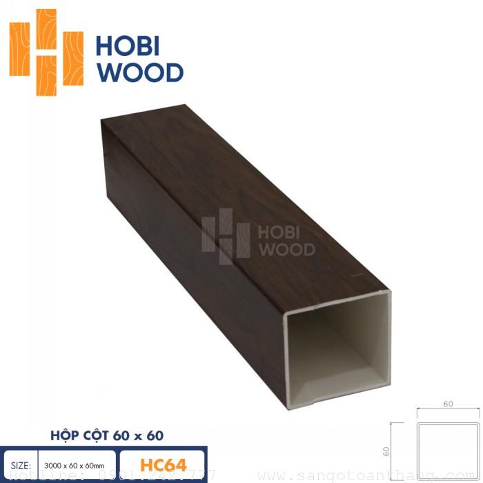 Lam hộp Hobiwood 60x60x3000 HC64 1 Lam hộp Hobiwood 60x60x3000 HC64