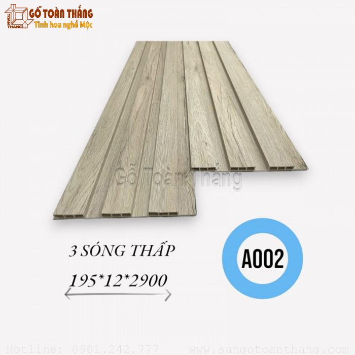 Lam 3 sóng thấp Atlantis 12x195x2900mm A002 1 Lam 3 sóng thấp Atlantis 12x195x2900mm A002