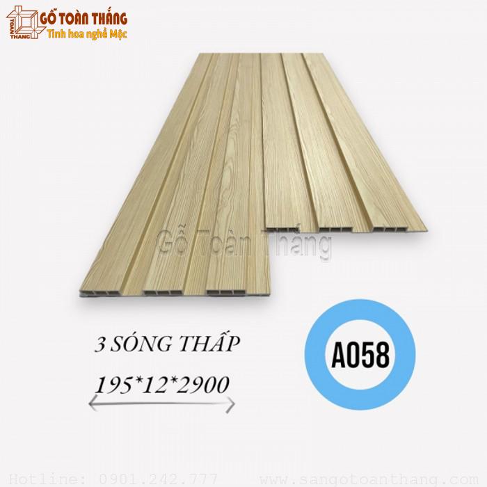 Lam 3 sóng thấp Atlantis 12x195x2900mm A058 1 Lam 3 sóng thấp Atlantis 12x195x2900mm A058