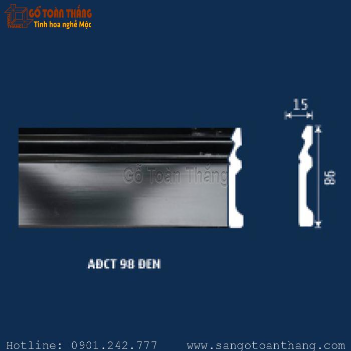 Len nhựa màu đen PS 98mm 1 Len nhựa màu đen PS 98mm