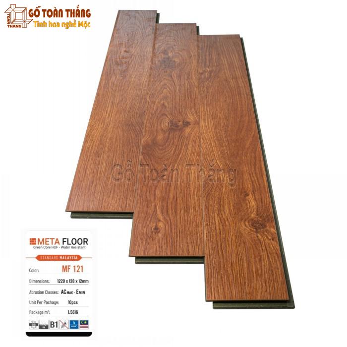 Sàn gỗ MetaFloor cốt xanh 12mm MF-121 1 Sàn gỗ MetaFloor cốt xanh 12mm MF-121