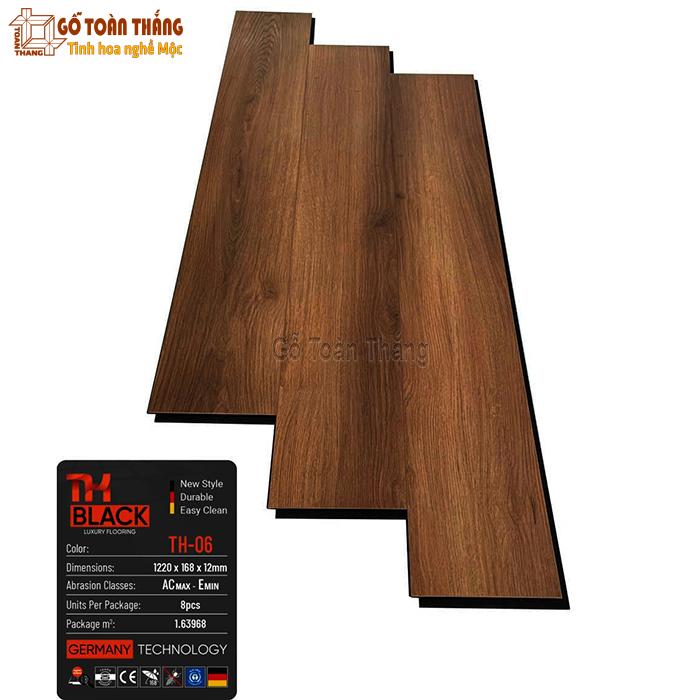 Sàn gỗ THBlack cốt đen 12mm TH-06 1 Sàn gỗ THBlack cốt đen 12mm TH-06