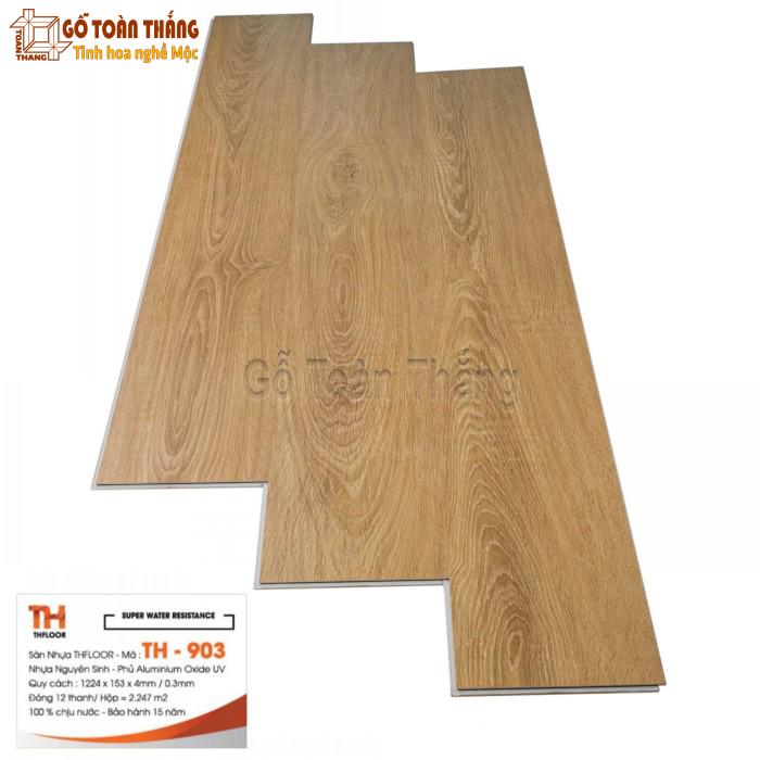 Sàn nhựa SPC THfloor đế cao su 4mm TH-903 1 Sàn nhựa SPC THfloor đế cao su 4mm TH-903