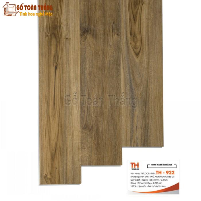 Sàn nhựa SPC THfloor đế cao su 4mm TH-922 1 Sàn nhựa SPC THfloor đế cao su 4mm TH-922