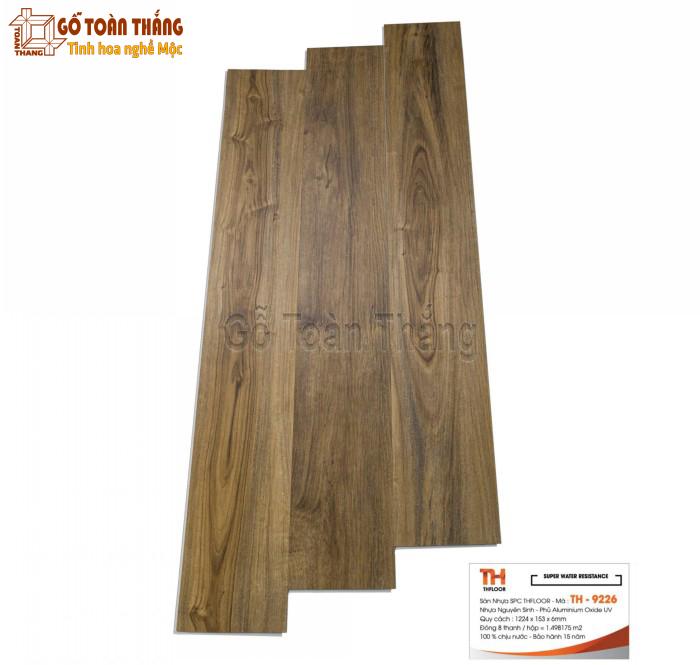 Sàn nhựa SPC THfloor đế cao su 6mm TH-9226 1 Sàn nhựa SPC THfloor đế cao su 6mm TH-9226