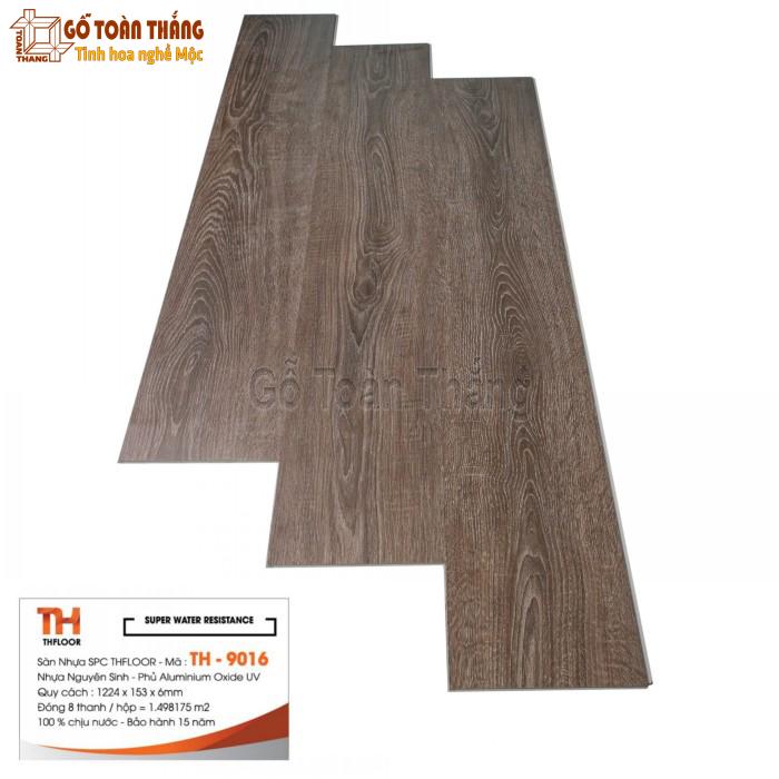 Sàn nhựa SPC THfloor đế cao su 6mm TH-9016 1 Sàn nhựa SPC THfloor đế cao su 6mm TH-9016