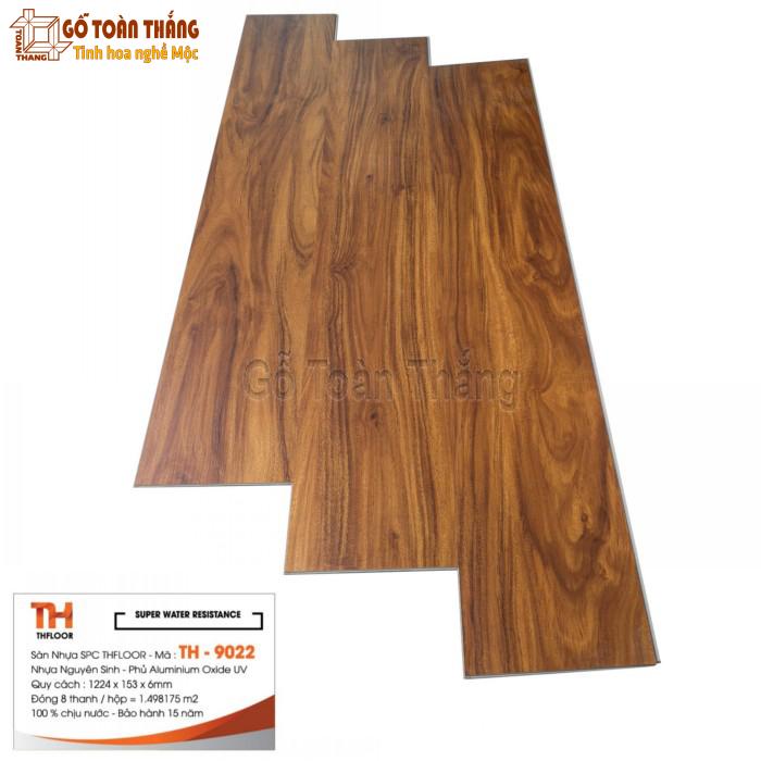Sàn nhựa SPC THfloor đế cao su 6mm TH-9022 1 Sàn nhựa SPC THfloor đế cao su 6mm TH-9022
