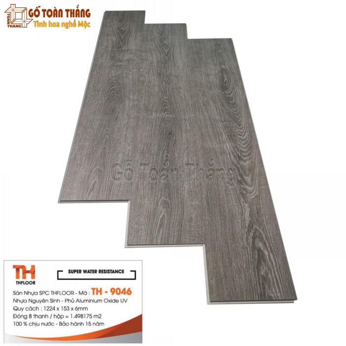 Sàn nhựa SPC THfloor đế cao su 6mm TH-9046 1 Sàn nhựa SPC THfloor đế cao su 6mm TH-9046