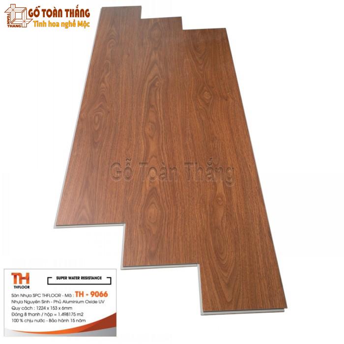 Sàn nhựa SPC THfloor đế cao su 6mm TH-9066 1 Sàn nhựa SPC THfloor đế cao su 6mm TH-9066