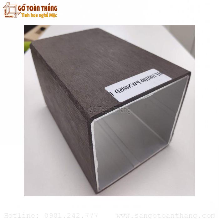 Trụ Pergola gỗ nhựa lõi nhôm Arize 100x100x5800mm 1 Trụ Pergola gỗ nhựa lõi nhôm Arize 100x100x5800mm