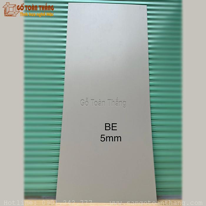 Tấm ốp than tre đơn sắc 5mm BE 1 Tấm ốp than tre đơn sắc 5mm BE
