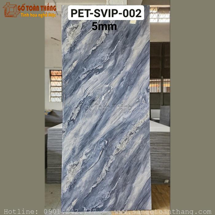 Tấm than tre 5mm vân đá mạ vàng PET-SVIP-002 1 Tấm than tre 5mm vân đá mạ vàng PET-SVIP-002