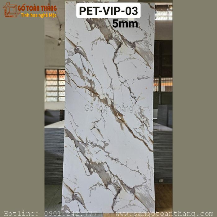 Tấm than tre 5mm vân đá PET-VIP-03 1 Tấm than tre 5mm vân đá PET-VIP-03