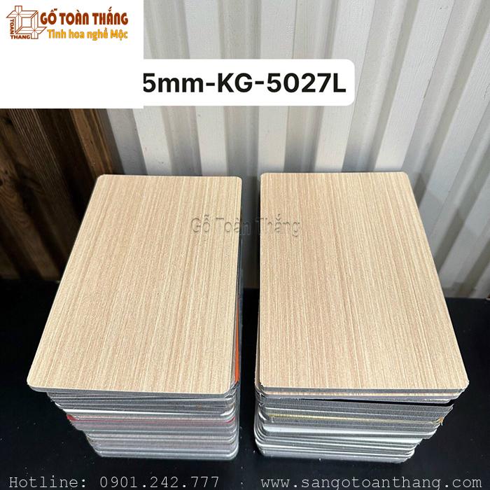 Tấm than tre 5mm vân gỗ KG-5027L 1 Tấm than tre 5mm vân gỗ KG-5027L