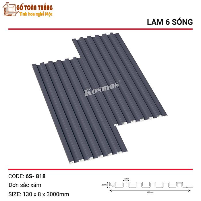 Lam 6 sóng than tre Kosmos 6S-818 3 Lam 6 sóng than tre Kosmos 6S-818 - Ảnh 3