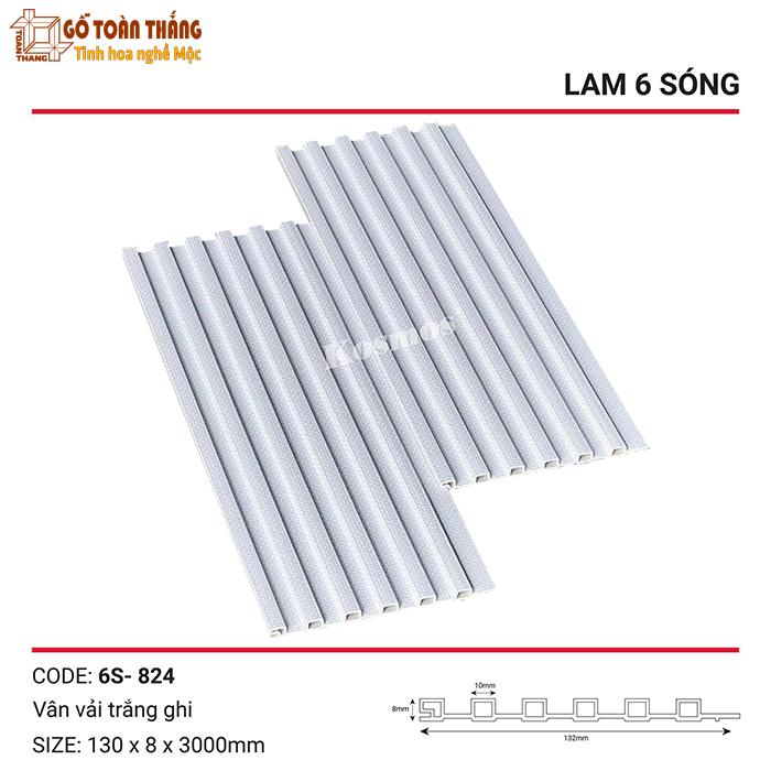 Lam 6 sóng than tre Kosmos 6S-824 3 Lam 6 sóng than tre Kosmos 6S-824 - Ảnh 3