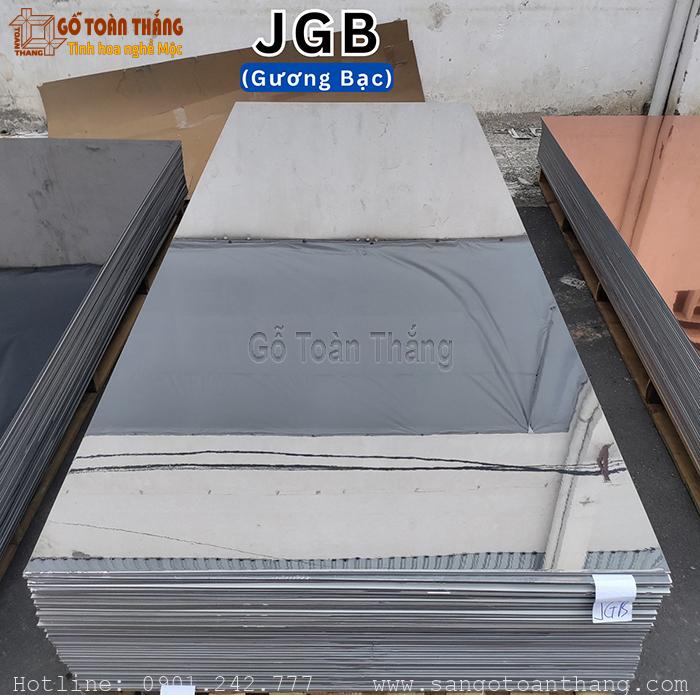 Tấm than tre 8mm tráng gương bạc JGB 1 Tấm than tre 8mm tráng gương bạc JGB