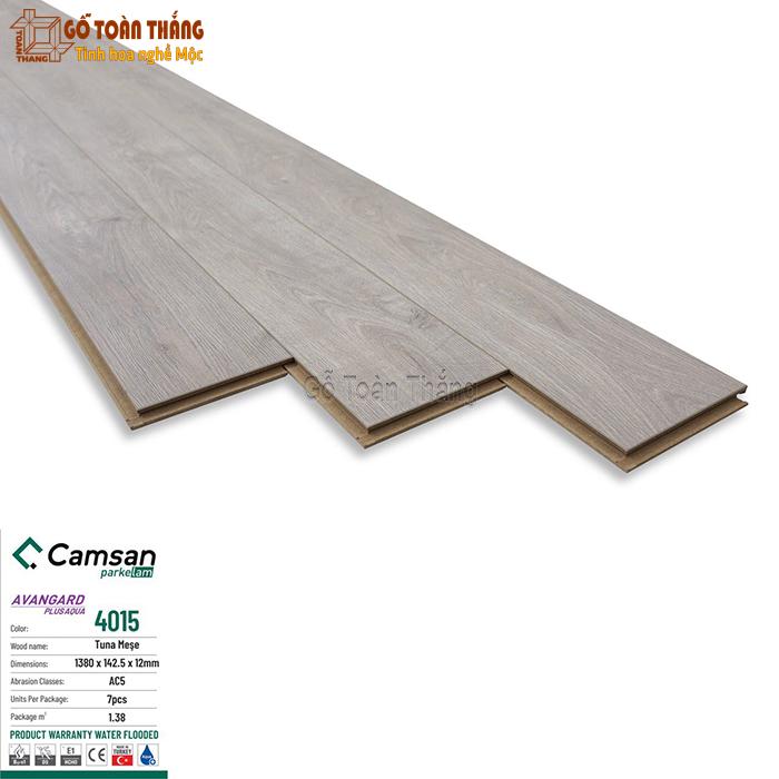 Sàn gỗ Camsan Aqua 12mm 4015 1 Sàn gỗ Camsan Aqua 12mm 4015
