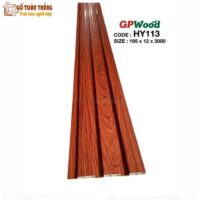 Lam 3 sóng thấp GPwood 12x195x2900mm HY-113