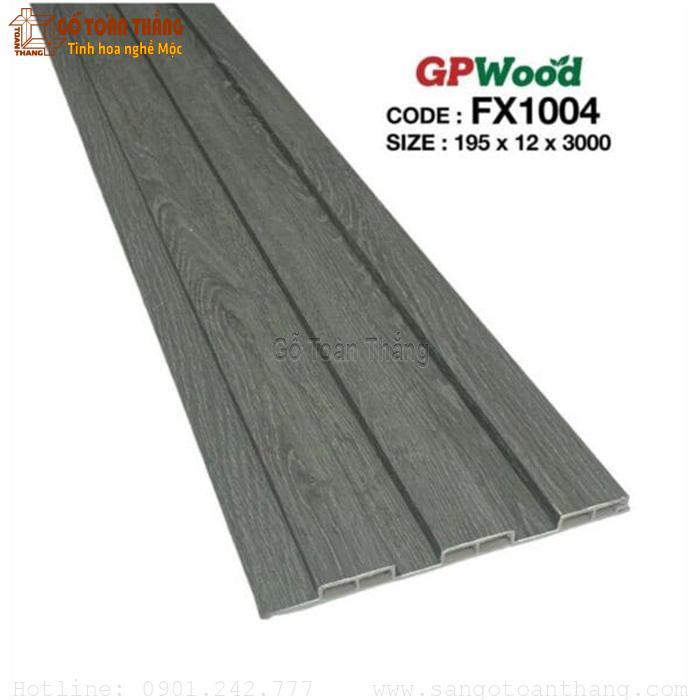 Lam 3 sóng thấp GPwood 12x195x2900mm FX-1004 1 Lam 3 sóng thấp GPwood 12x195x2900mm FX-1004
