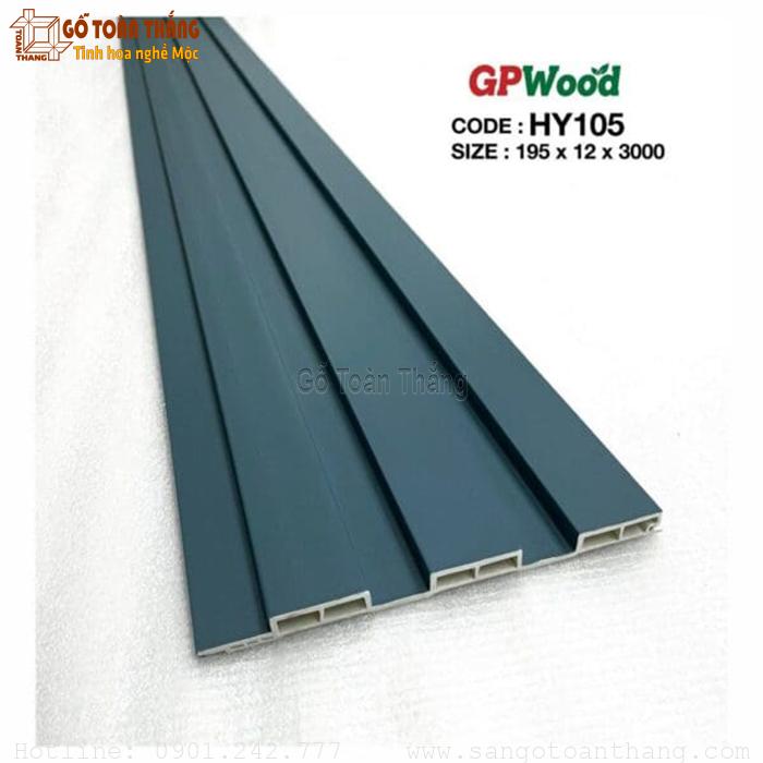 Lam 3 sóng thấp GPwood 12x195x2900mm HY-105 1 Lam 3 sóng thấp GPwood 12x195x2900mm HY-105