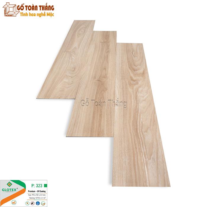 Sàn nhựa hèm khóa Glotex 3,2 mm P323 1 Sàn nhựa hèm khóa Glotex 3,2 mm P323