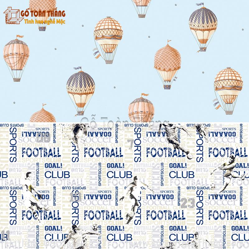 Giấy dán tường Dream World được sử dụng chủ yếu trong phòng ngủ trẻ em