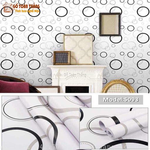 Decal dán tường Bong bóng tròn 5093