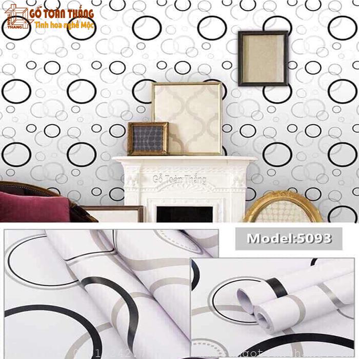 Decal dán tường Bong bóng tròn 5093 1 Decal dán tường Bong bóng tròn 5093