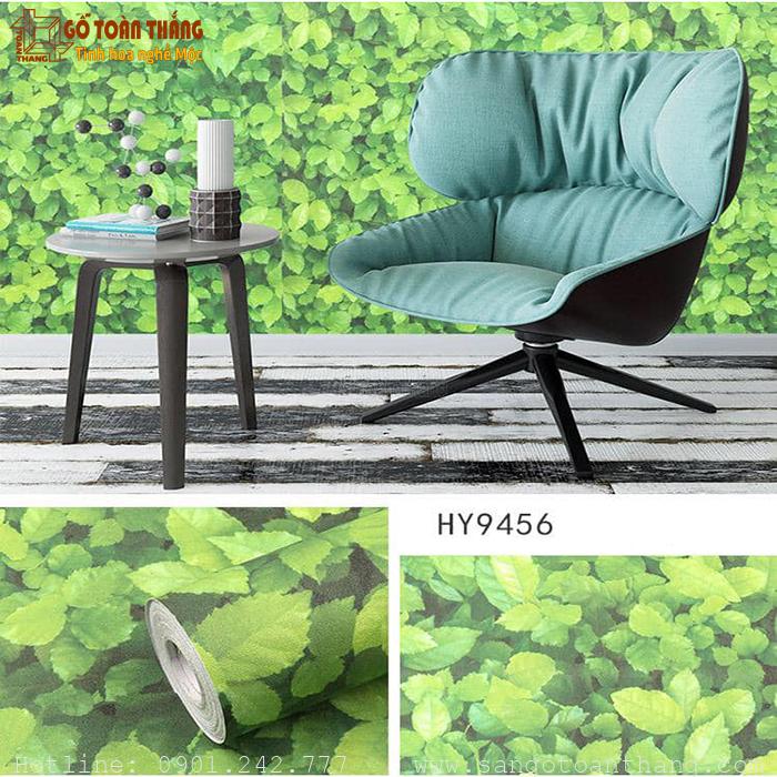 Decal dán tường lá cây xanh HY-9456 1 Decal dán tường lá cây xanh HY-9456