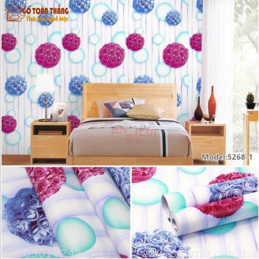 Decal dán tường bóng bay 5268-1
