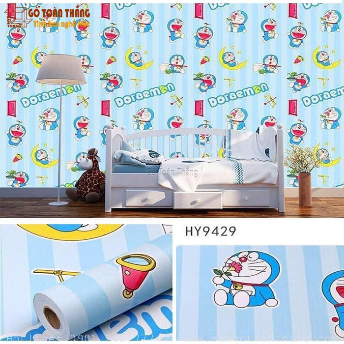 Decal dán tường Doremon HY-9429 1 Decal dán tường Doremon HY-9429