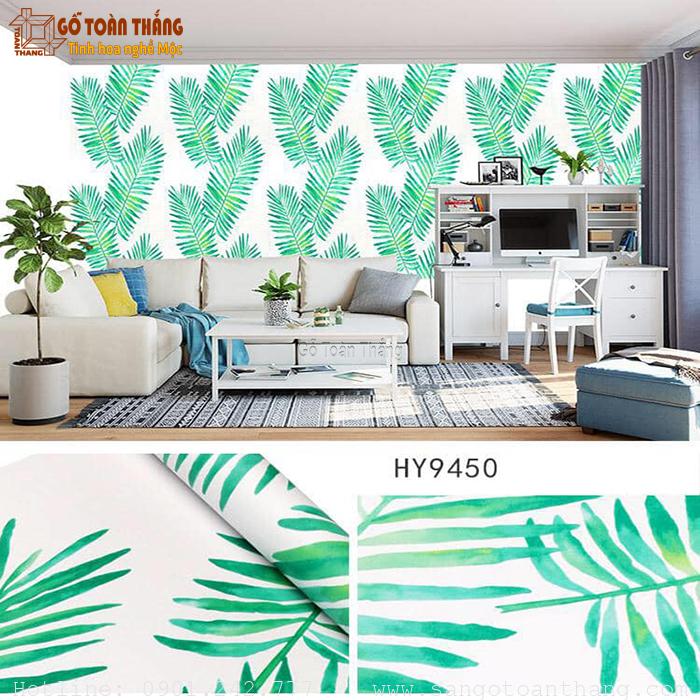 Decal dán tường lá dương xỉ HY-9450 1 Decal dán tường lá dương xỉ HY-9450
