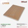Vách ngăn nhựa 2 mặt Iwood VNx300x26-VN30 Sồi