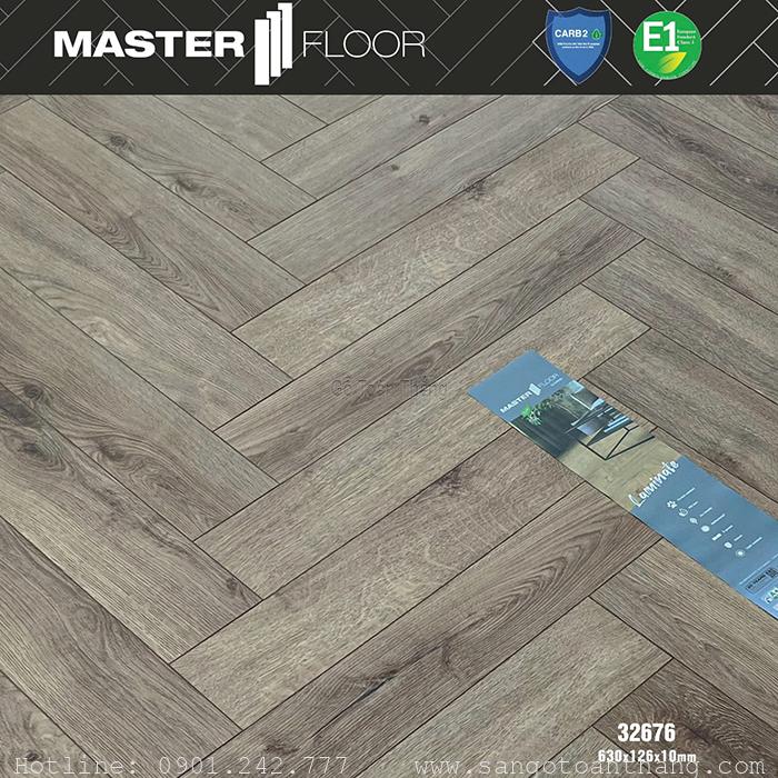 Sàn gỗ xương cá Master floor 10mm 32676 1 Sàn gỗ xương cá Master floor 10mm 32676