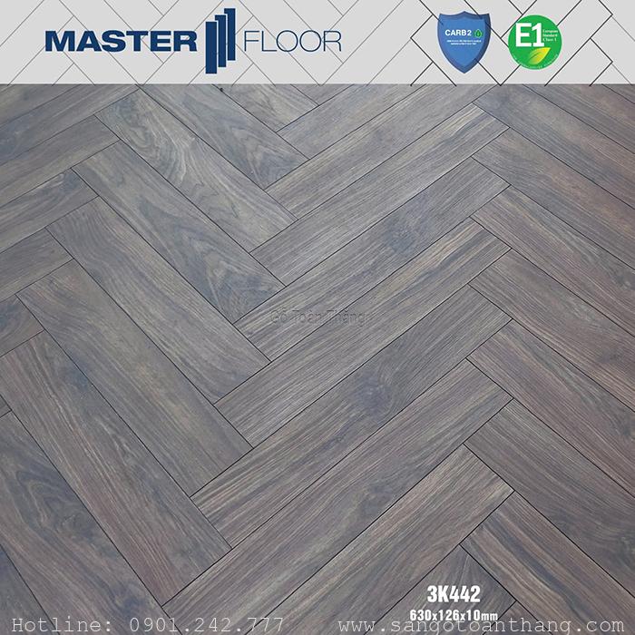 Sàn gỗ Master Floor xương cá được sản xuất tuân theo các chỉ tiêu ở Châu Âu