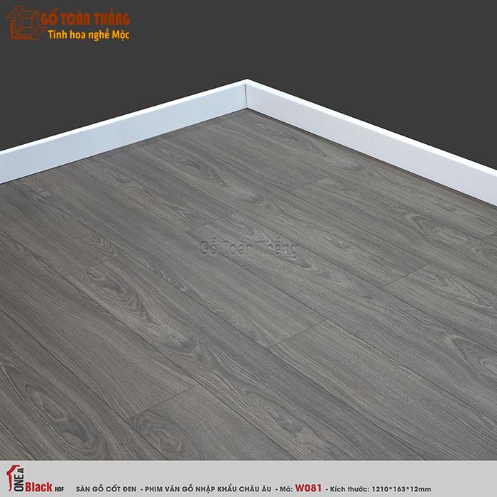 Sàn gỗ One Black cốt đen 12mm W061 1 Sàn gỗ One Black cốt đen 12mm W061