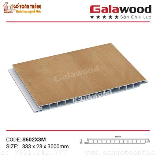 Tấm sàn nhựa chịu lực Galawood S602x3M