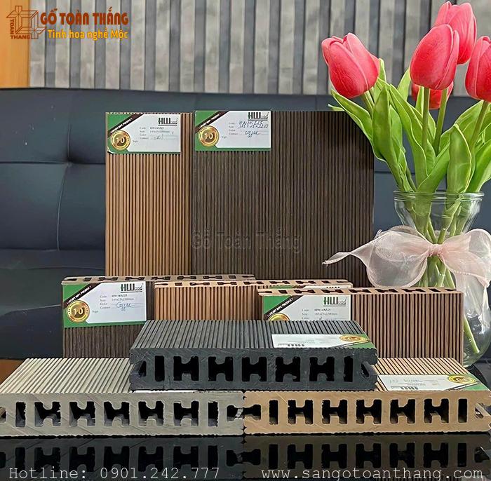 Sàn gỗ nhựa ngoài trời lỗ chữ H Hwood HW145Z25 2 Sàn gỗ nhựa ngoài trời lỗ chữ H Hwood HW145Z25 - Ảnh 2
