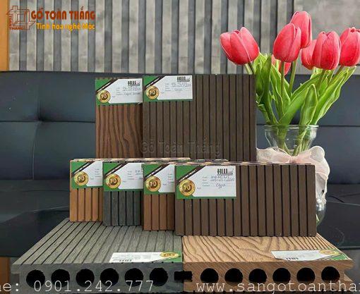 Sàn gỗ nhựa ngoài trời lỗ tròn Hwood HW140E25 - Hình ảnh 2